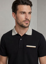Black Polo T-Shirt