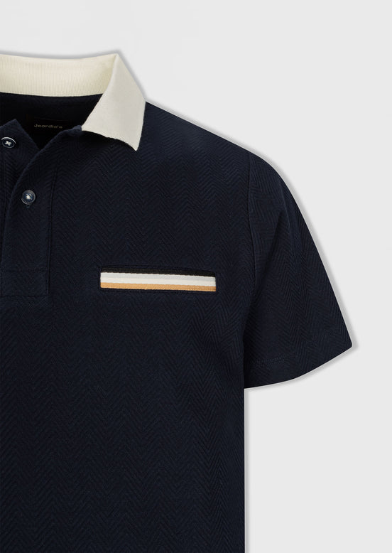 Navy Polo T-Shirt