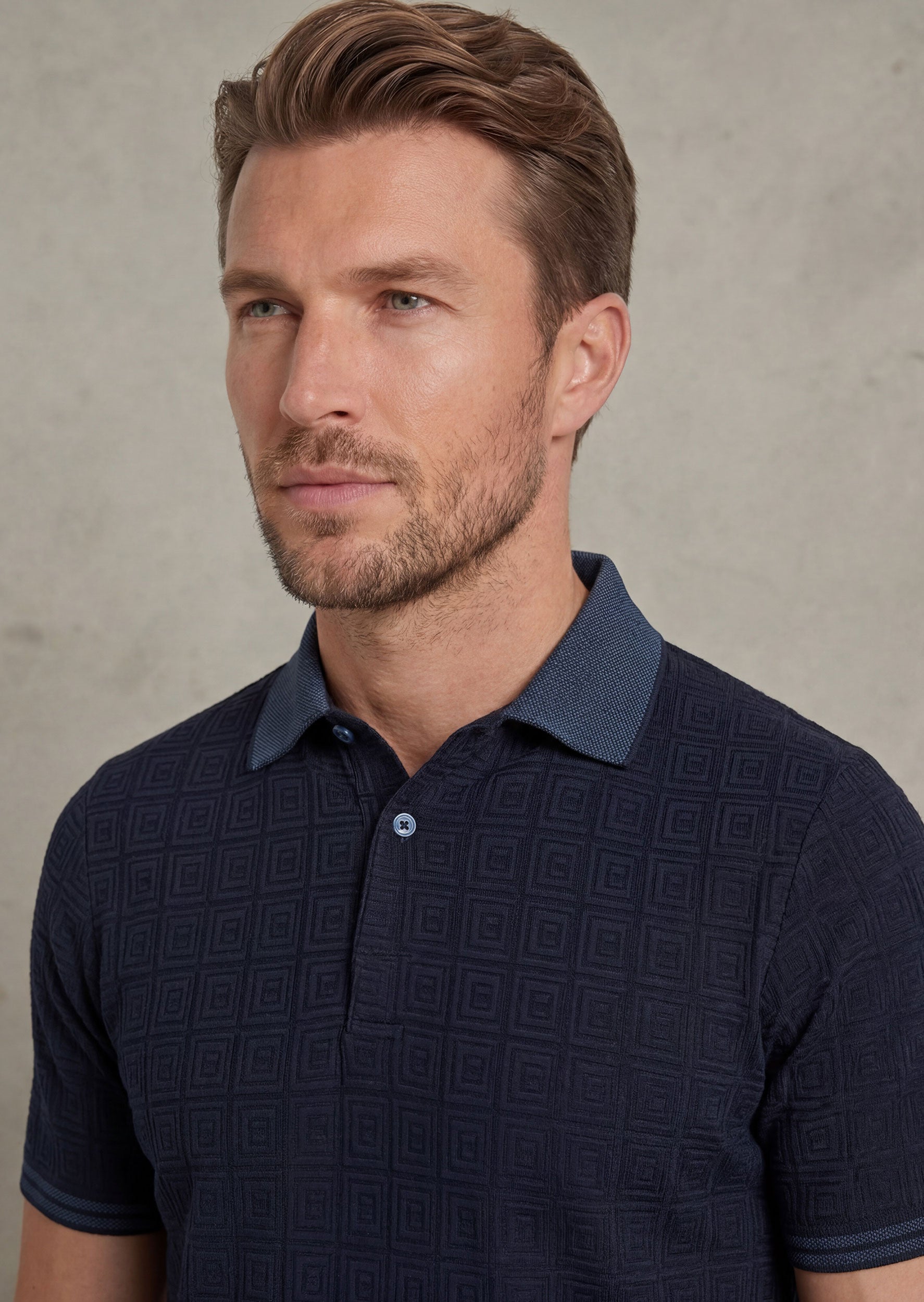 Navy Polo T-Shirt