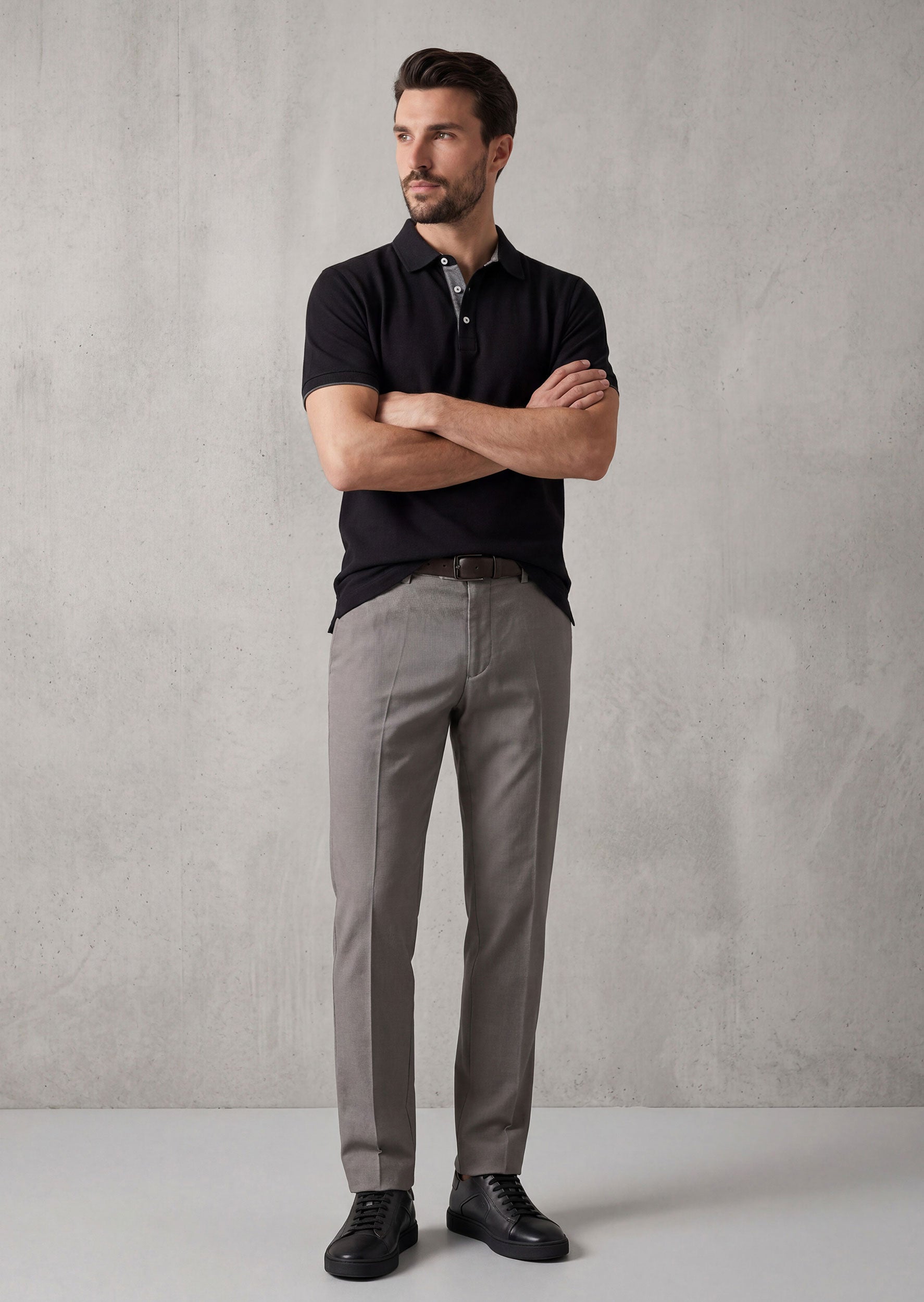 Black Polo T-Shirt