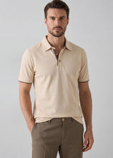 Beige Polo T-Shirt