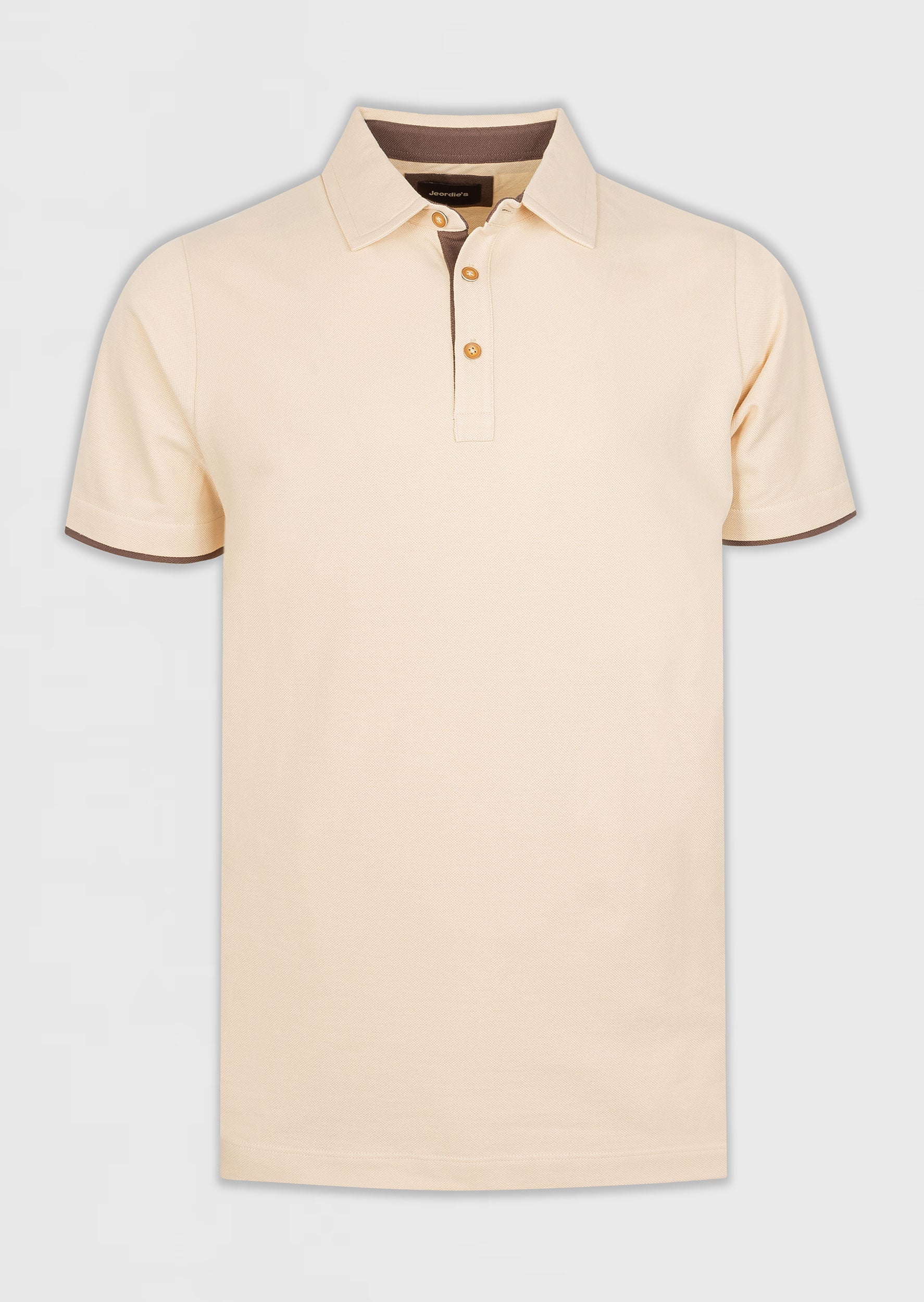 Beige Polo T-Shirt