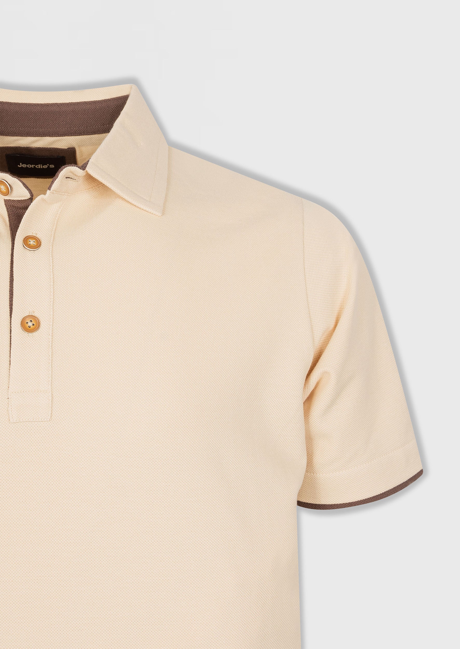 Beige Polo T-Shirt
