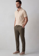 Beige Polo T-Shirt