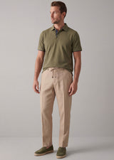 Khaki Polo T-Shirt