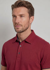 Burgundy Polo T-Shirt