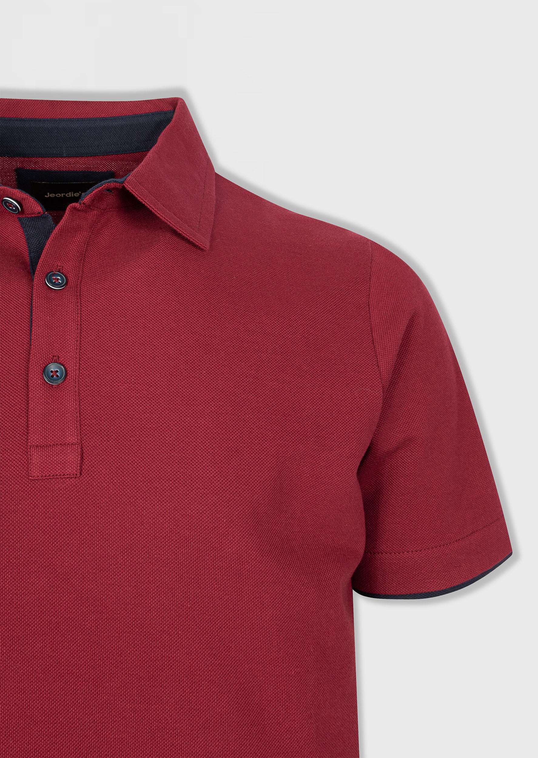 Burgundy Polo T-Shirt