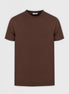 Brown Crew Neck T-shirt