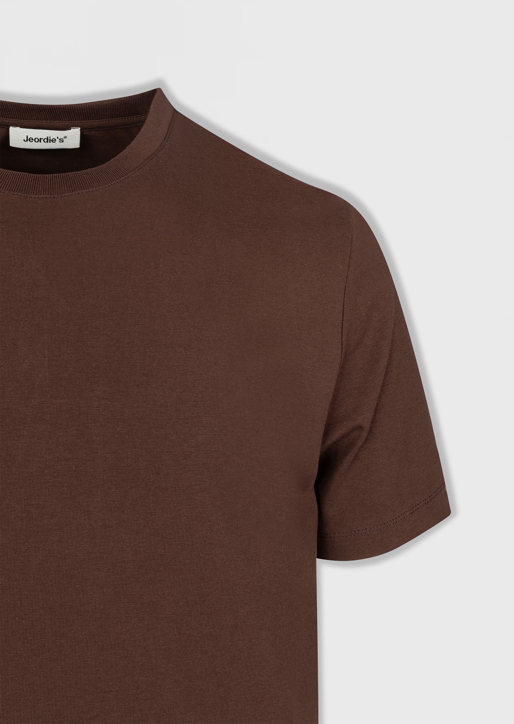 Brown Crew Neck T-shirt
