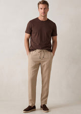 Brown Crew Neck T-shirt