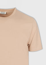 Beige Crew Neck T-shirt