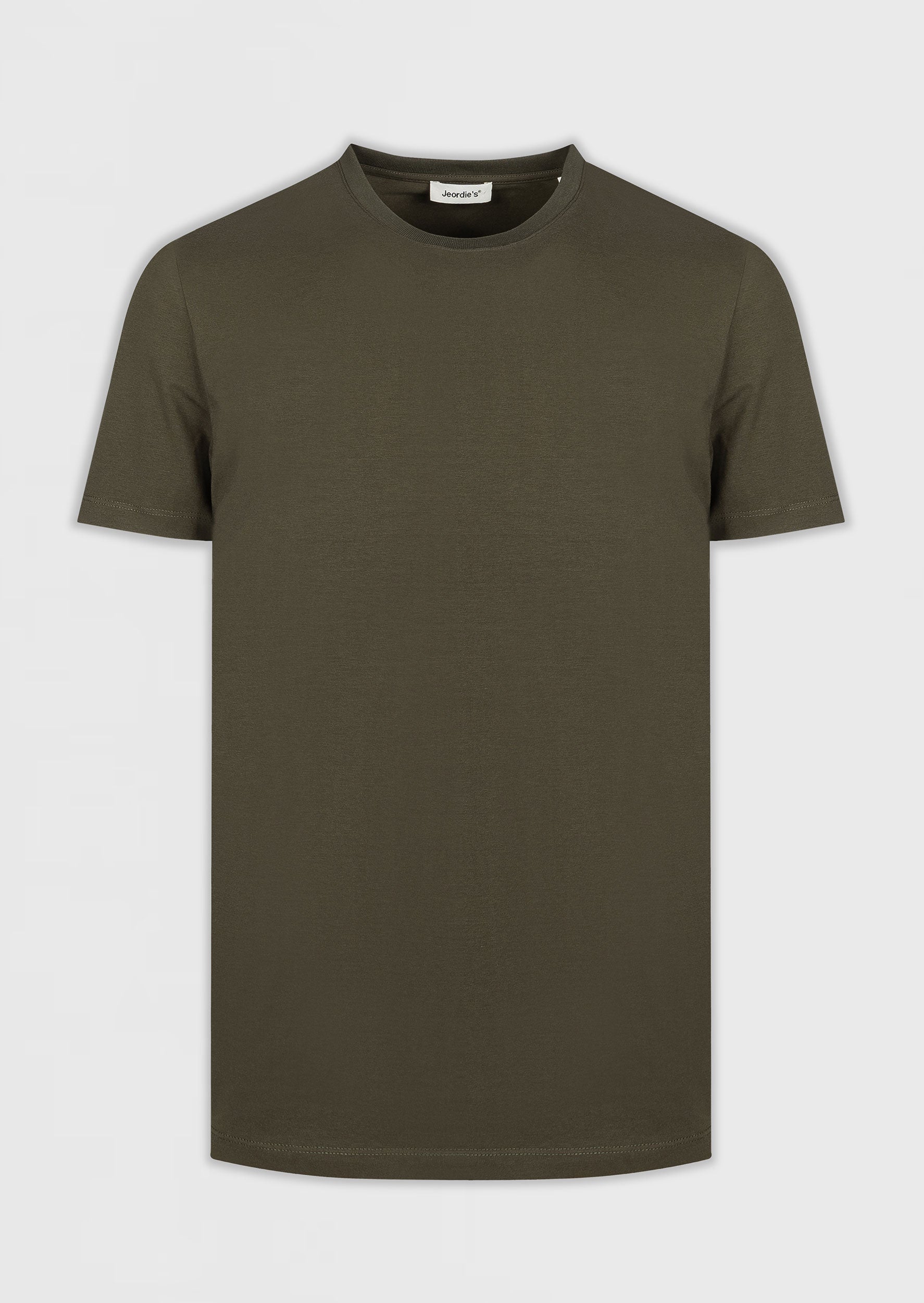 Khaki Crew Neck T-shirt