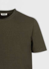 Khaki Crew Neck T-shirt