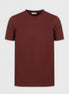 Burgundy Crew Neck T-shirt