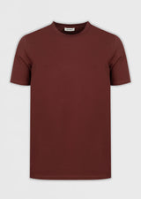 Burgundy Crew Neck T-shirt