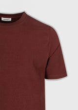 Burgundy Crew Neck T-shirt