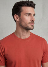 Brick Crew Neck T-shirt