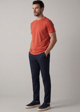 Brick Crew Neck T-shirt