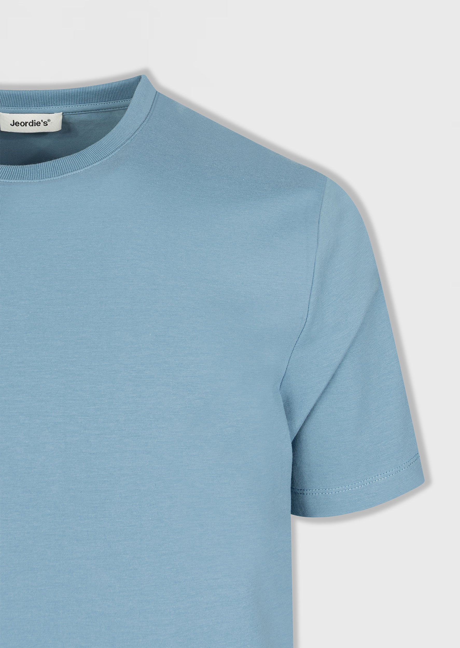 Blue Crew Neck T-shirt