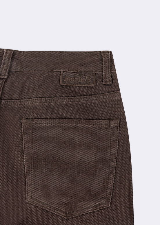 Brown 5-Pocket Trouser