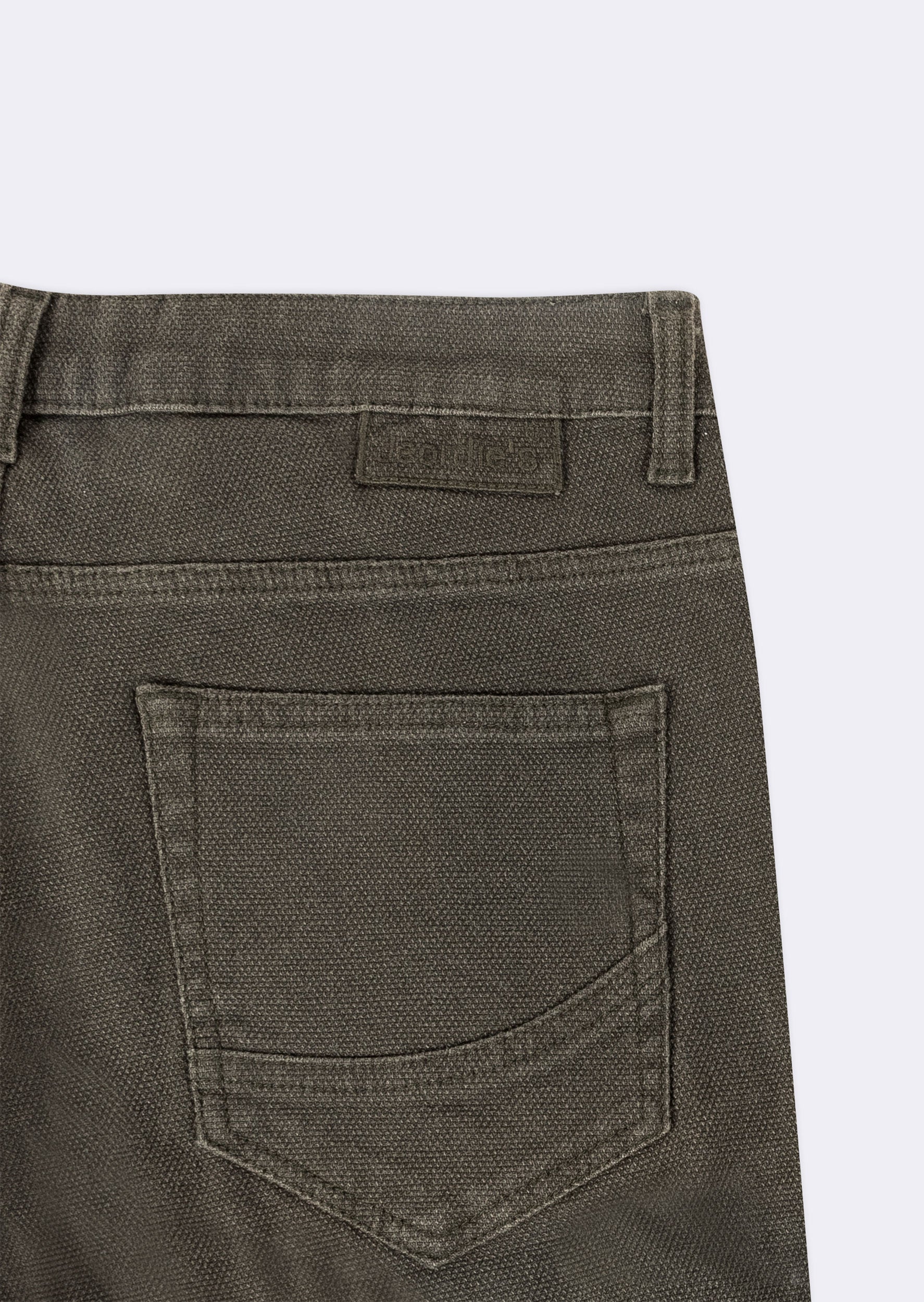 Khaki 5-Pocket Trouser